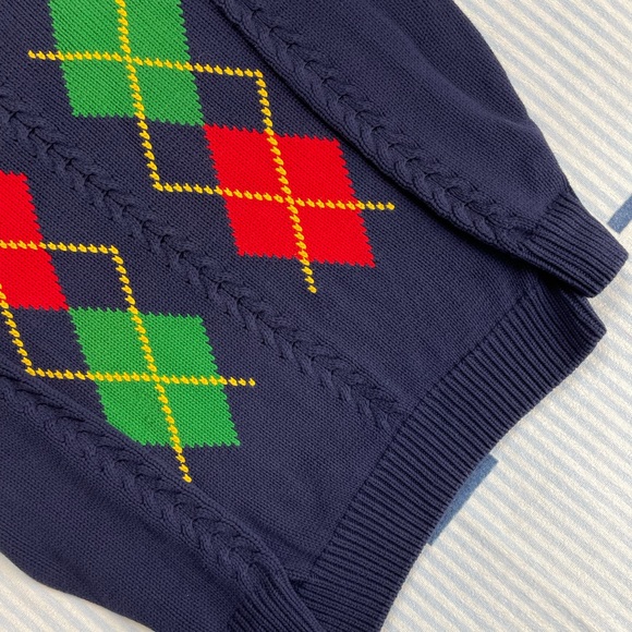 Vintage Gap Argyle crewneck sweater - Picture 4 of 7